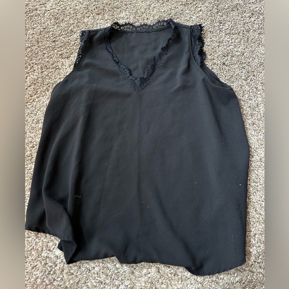 Lace top
Super cute for work